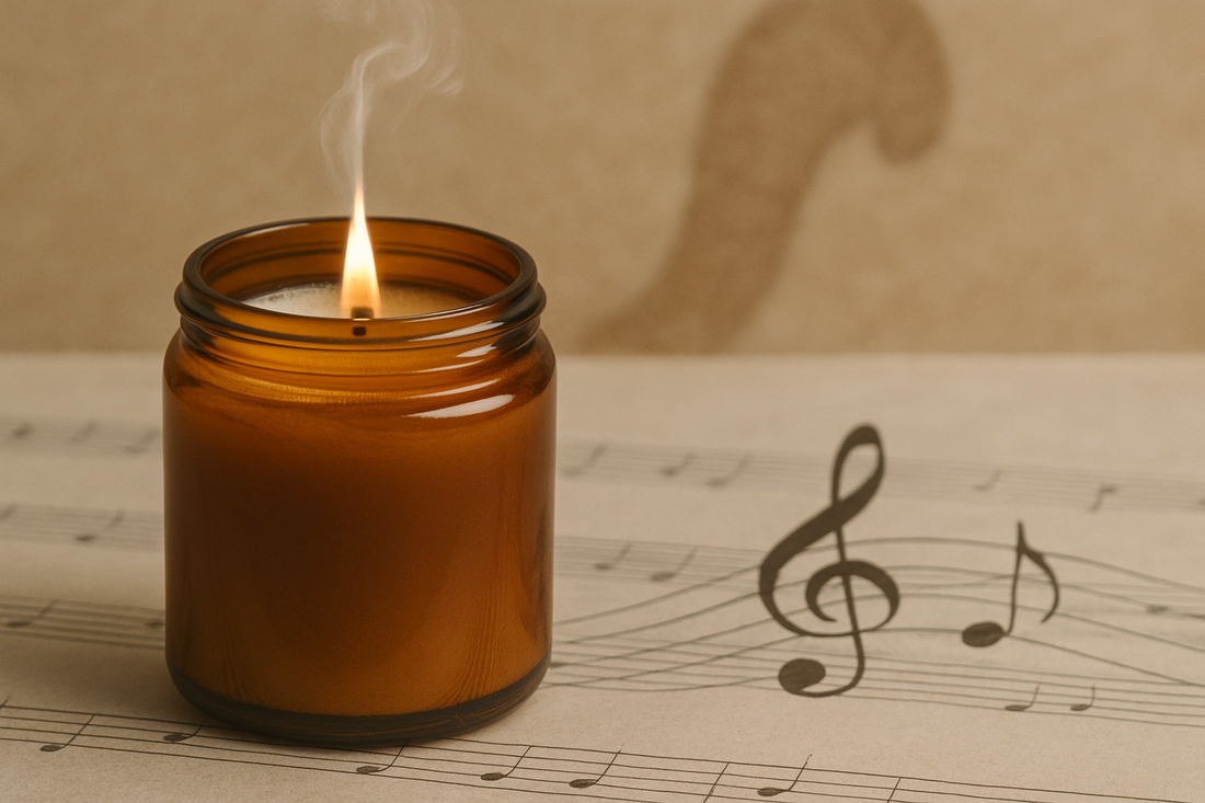 The wavelength of a candle