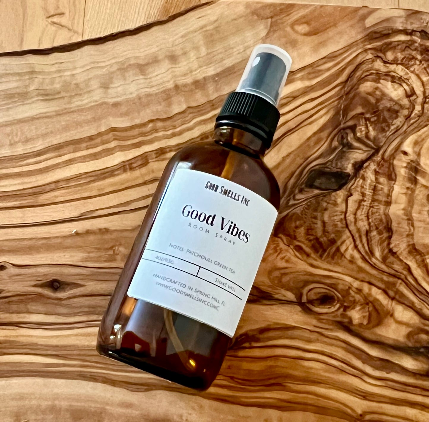 Good vibes room spray