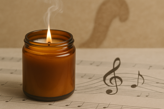 The wavelength of a candle