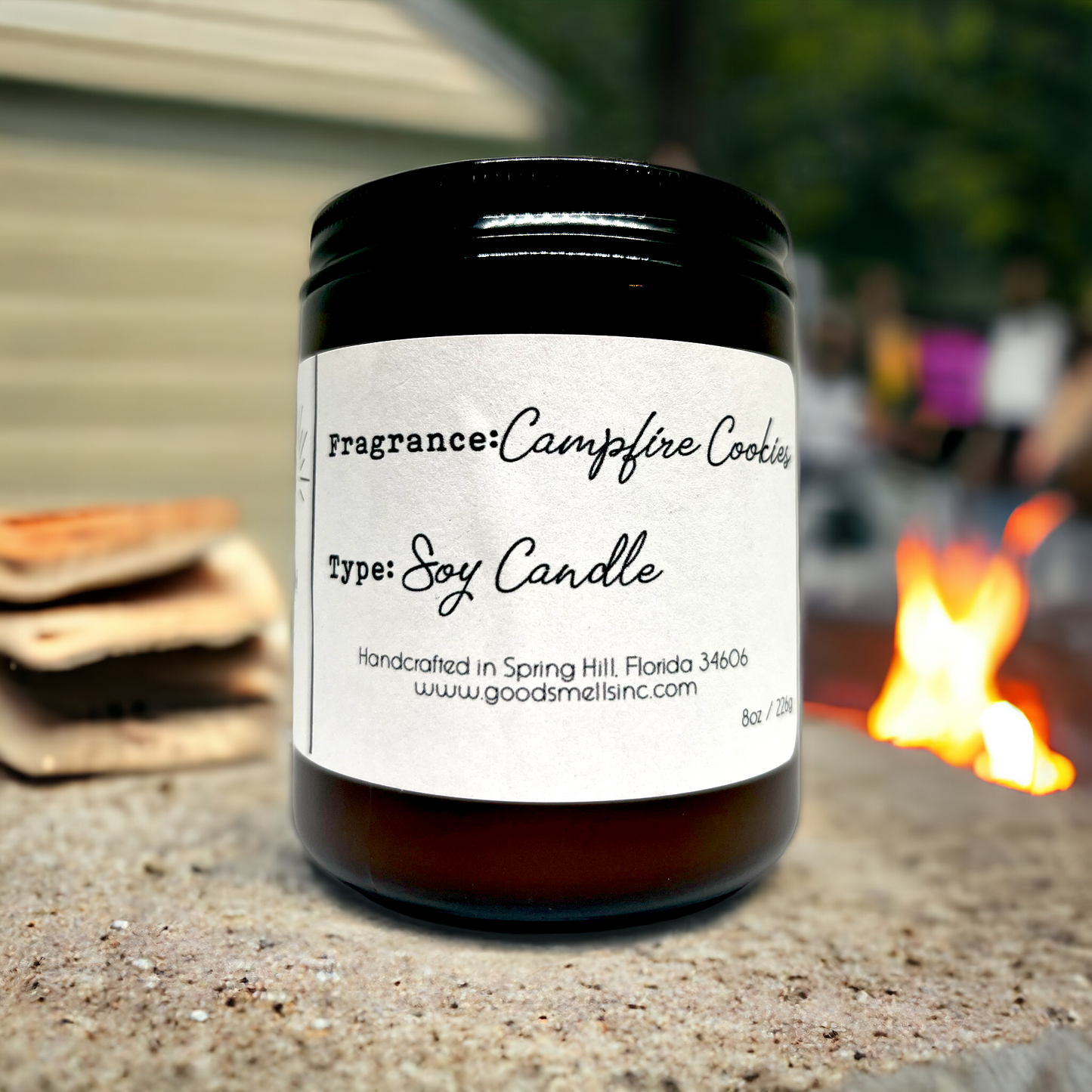 Campfire Cookies Soy Candle 8oz