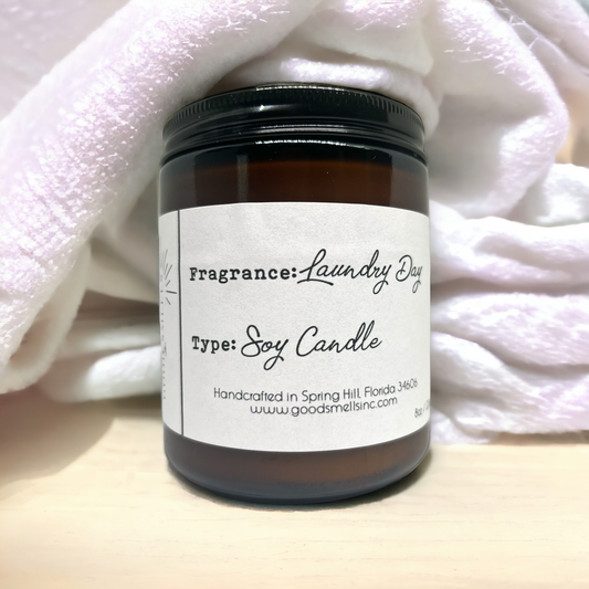 Laundry Day Soy Candle 8oz