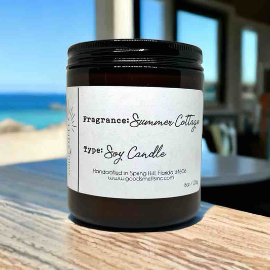 Summer Cottage Soy Candle 8 oz