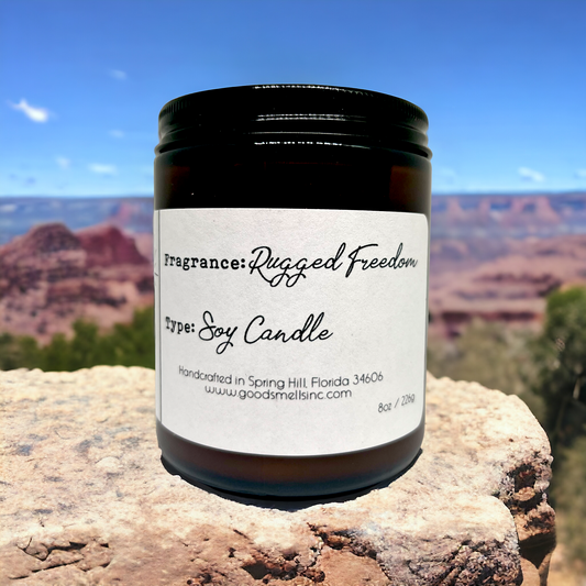 Rugged Freedom Soy Candle 8oz