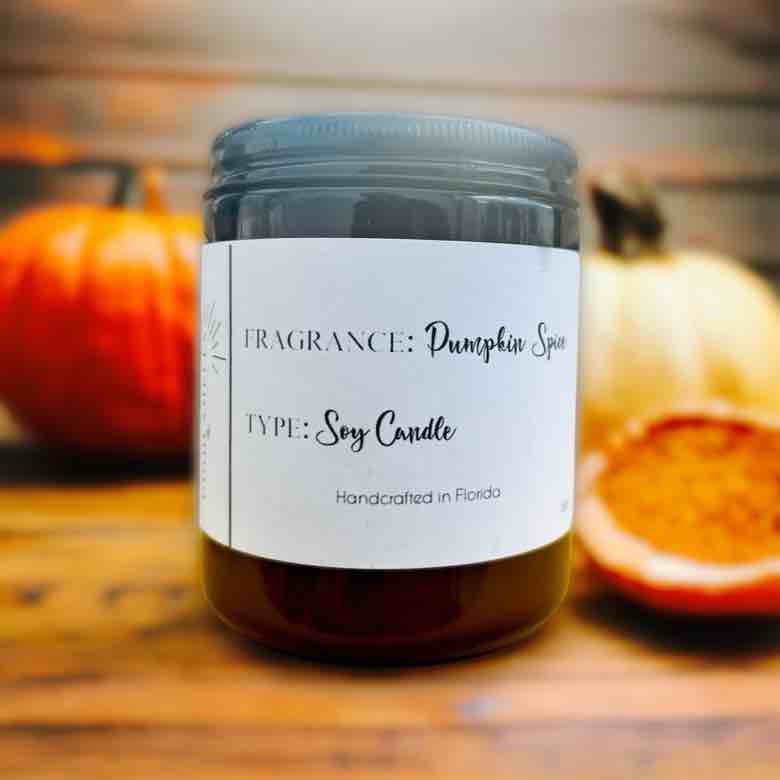 Pumpkin Spice Soy Candle 8 oz