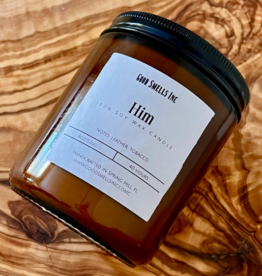 Him soy candle formerly dark romance 