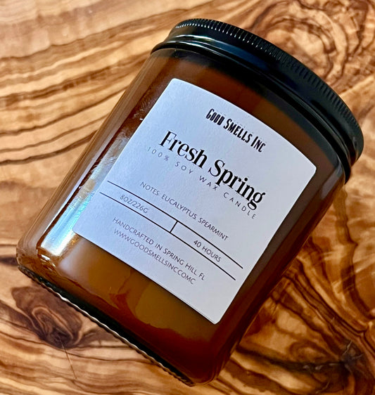 Fresh spring soy candle
