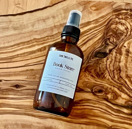 Book store room spray