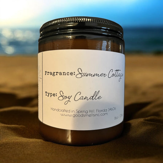 Summer Cottage Soy Candle 8 oz