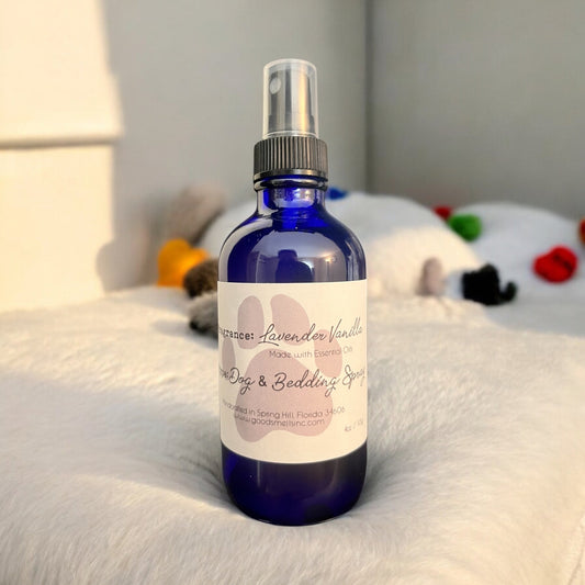 Lavender Vanilla Dog and Bedding Spray 4oz